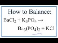 Balancing Chemical Equations Practice
