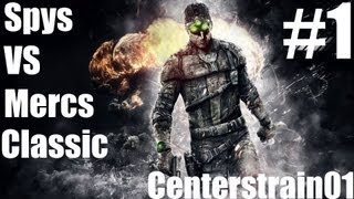 Splinter Cell Blacklist - Multiplayer - Spys VS Mercs - Classic Match #1 | CenterStrain01