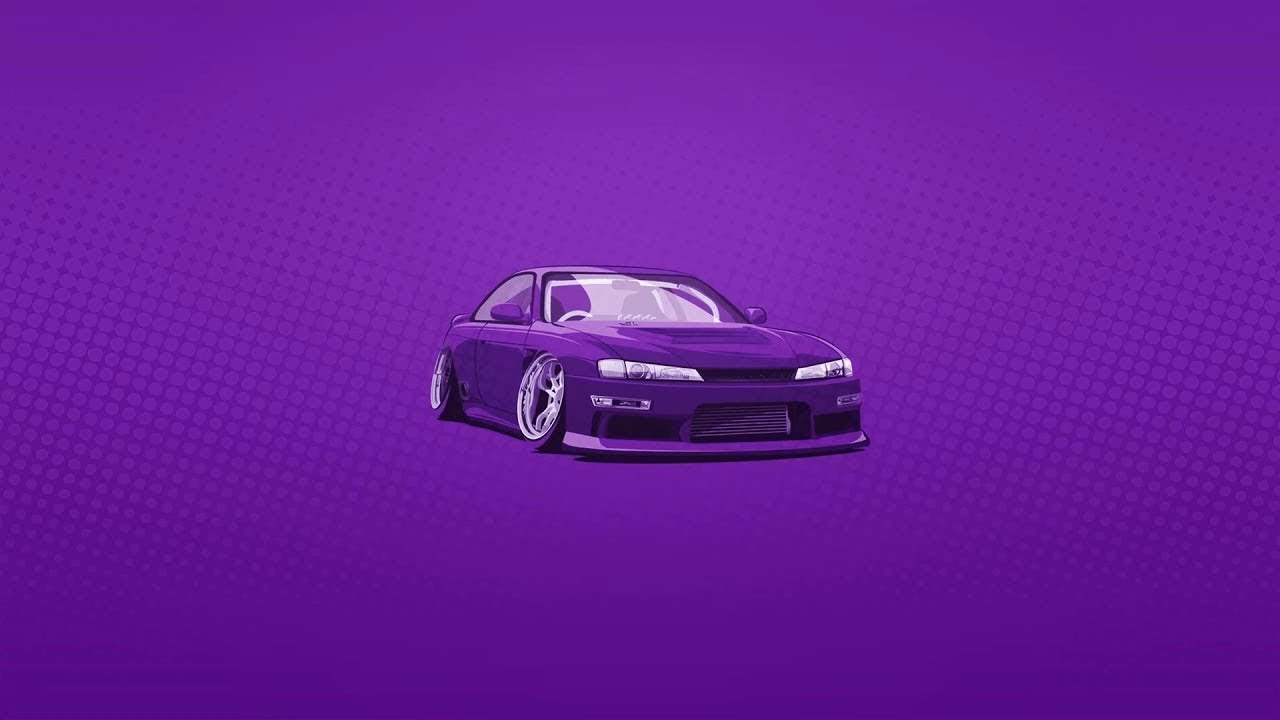 1ч фонка. Машина на фиолетовом фоне. Сиреневые дрифт машины. Фиолетовая машина дрифт. Фиолетовые обои авто.