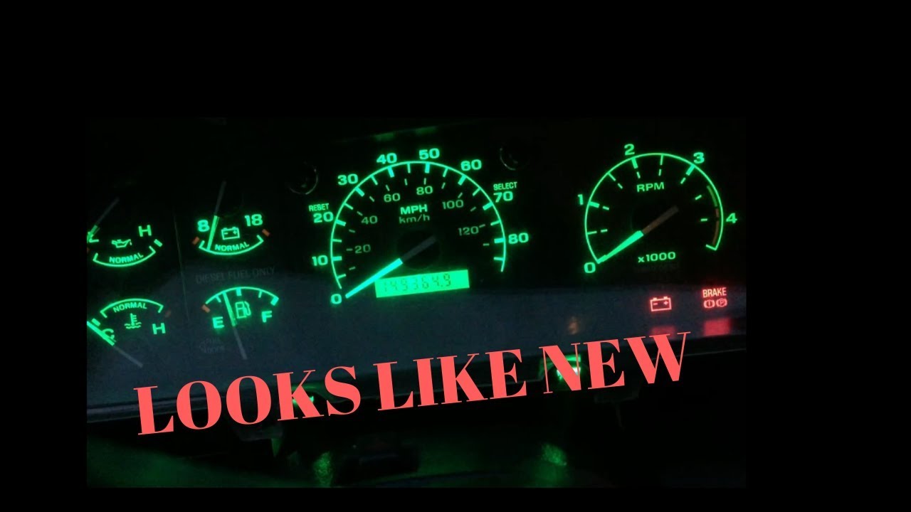 How to Install Dash LED in your Truck Ford F150 F250 F350 - YouTube