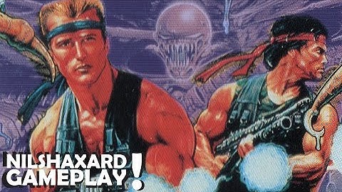 GRYZOR a.k.a CONTRA (Commodore 64) - GAMEPLAY