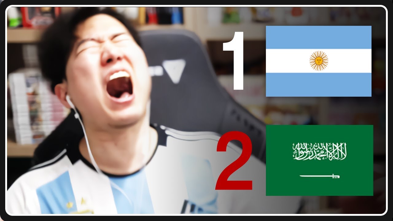 아르헨티나가....메시가...사우디한테 졌어.... - YouTube 아르헨티나가....메시가...사우디한테 졌어.... - Youtube