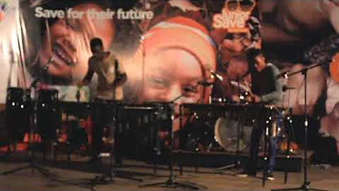 Zimbabwe College of Music Students performing Marimba at a Concert