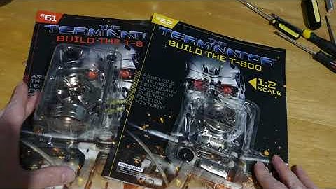 Hachette - Build The Terminator - Issues 61 and 62