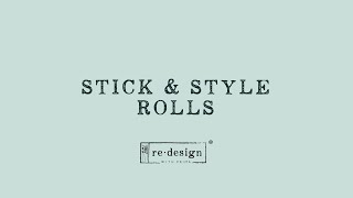 Stick & Style™ Stencil Rolls with Brushed By Brandy