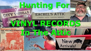 Hunting For VINYL RECORDS In The Attic