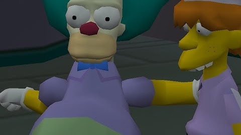 The Simpsons Hit & Run - A Clown