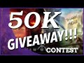50K Announcement GIVEAWAY!!! THANK YOU!