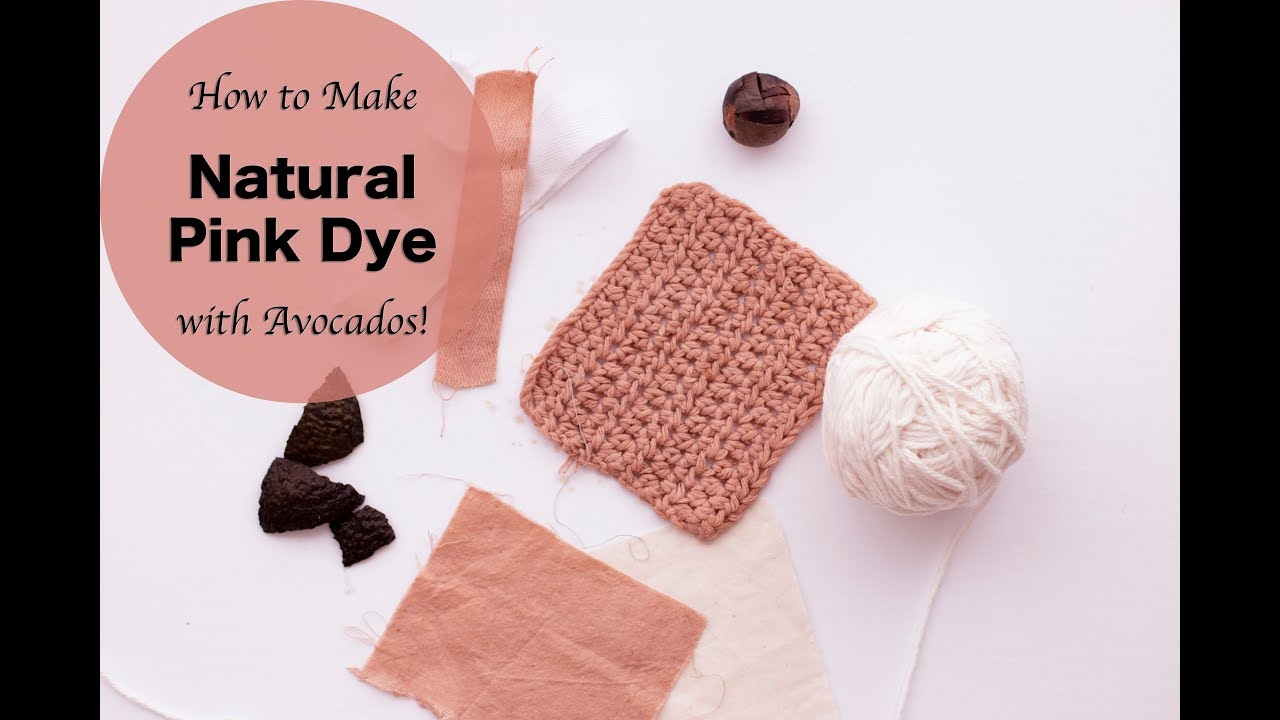 Get Pink! How to Dye Clothing & Fabric with Avocados