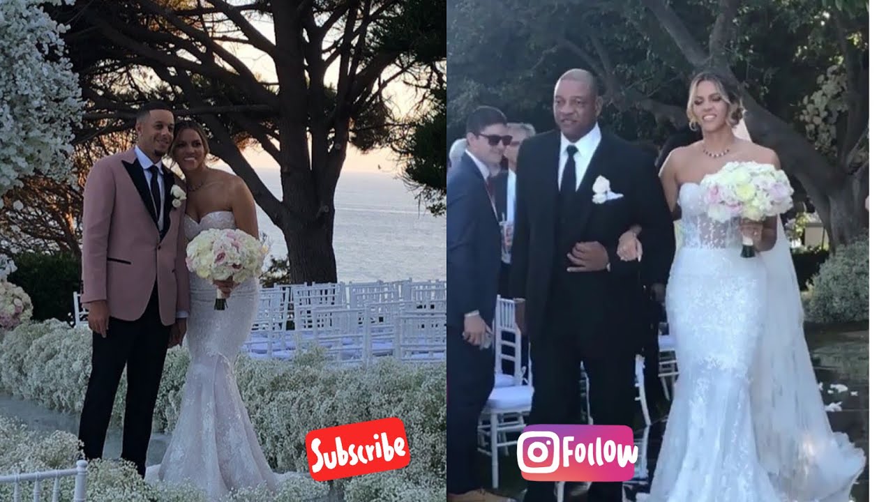 Seth Curry and Callie Rivers wedding in Malibu ceremony - YouTube.