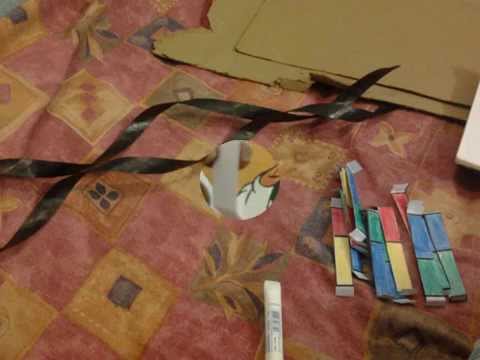 How to make a model of DNA using paper