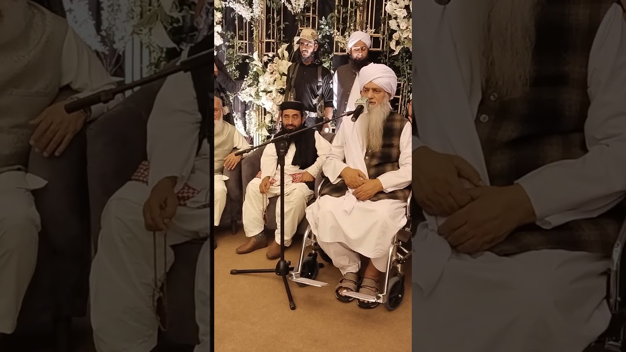 Hazrat G Peer Zulfiqar and Maulana Manzoor Mengal sb 