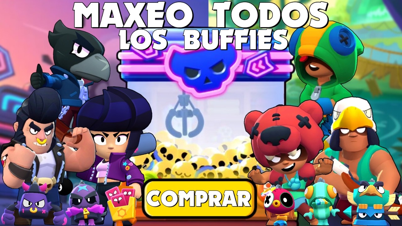 ✊ MAXEANDO LOS NUEVOS BUFFIES EN BRAWL STARS