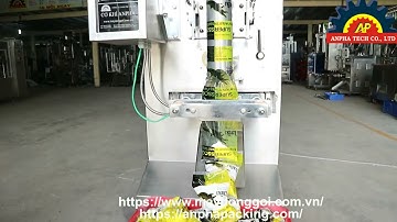 Test QC máy đóng gói bột chà ron Anpha Tech ISO 9001:2015 Made In Vietnam