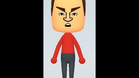 Nintendo CPU Wii/Switch Mii Character: Shinta Mii