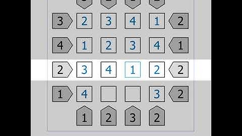 Skyscrapers Tutorial - #2 Solving a Puzzle