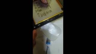Samsung Tab T295 LCD disassembly