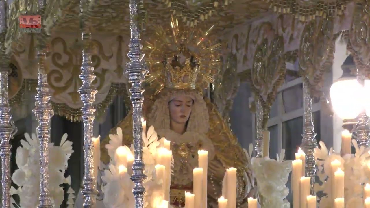 María Santísima de la Aurora. 4K. Mi Amargura. Procesión Magna. Granada 2023