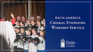 Choral Evensong Worship Service - 11/1/26 @DukeChapel