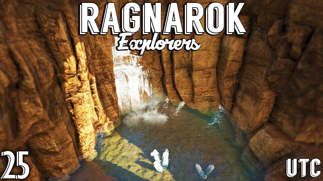 Ark Ragnarok Cave Map Is This Hidden Waterfall Cave The Best Ark Base Location? :: Ragnarok  Desert Explorers :: Ep. 25 - Youtube