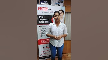 RAJAJINAGAR BRANCH STUDENT TESTIMONIAL CADD Nest | software training and placement in bangalore