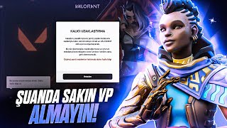 Sakin Şu Anda Vp Almayin - Hesabınız Ban Yiyebilir Valorant