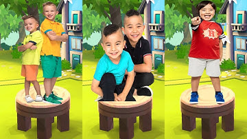 Tag with Ryan VS Vlad & Niki Run VS CKN Toys Car Hero Run - All Characters Unlocked Android Gameplay