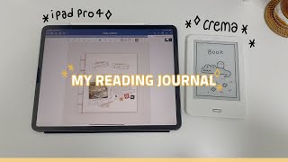 굿노트 | 아이패드 독서노트 쓰기📚 | 크레마 사운드