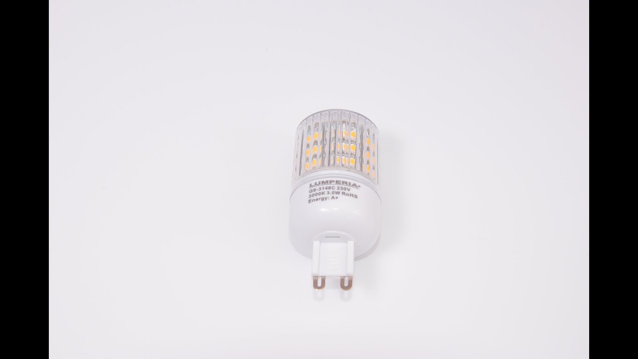 LUMPERIA LED G9 Lampe 3Watt