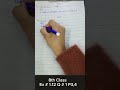 8th Class Math| Ex # 1.12| #sets #maths #viral #shortsfeed #trending