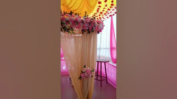 Mandap Decoration #short #ytshort#shortvideo  #SUBSCRIBE 🙏