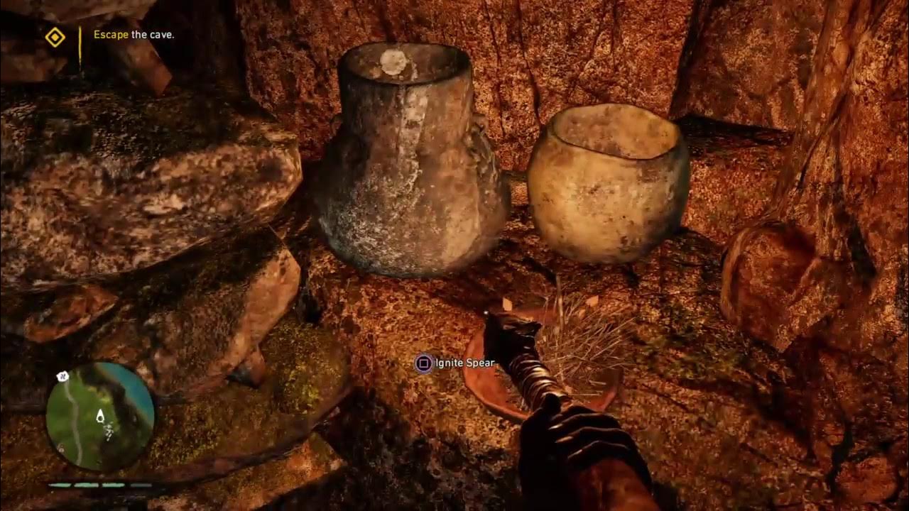 [Far Cry Primal] Trapped Mission How to Escape the Cave + How to Get