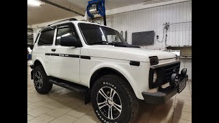 Тестовая поездка после чип-тюнинга Лада 4х4 1.7L 8v 21214 2020 года