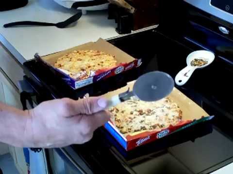 Getting Frozen Pizza Out Of The Oven - My Way