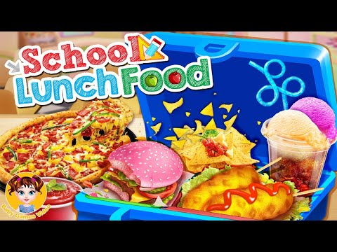 JOGO SCHOOL LUNCH MAKER FOOD COOKING GAMES  JOGO DE FAZER LANCHES PARA  ESCOLA 