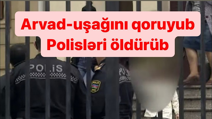 3 polis öldürüldü. Polislər evə basqın edib arvad-uşağı döjüblər və axırı