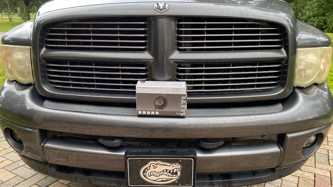 02-05 Dodge Ram Dash Speakers Replacement on blackvue Camera (with complaining ) - YouTube