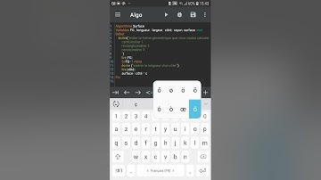 Algorithme#2 surface d