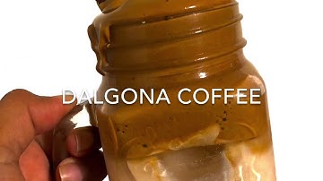 DALGONA COFFEE WITHOUT ELECTRIC HAND MIXER