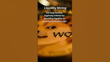 Liquidity Mining | Must-Know Cryptocurrency Terms Explained Simply