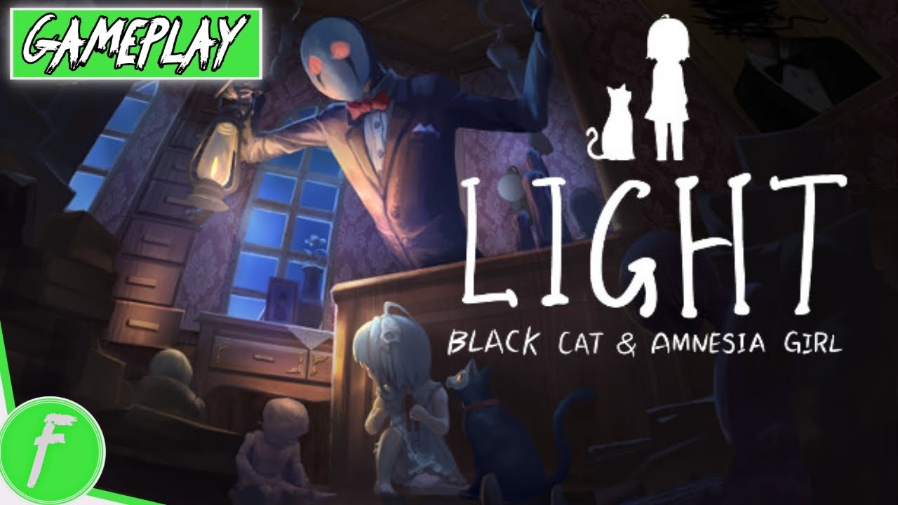 LIGHT Black Cat & Amnesia Girl Gameplay HD (PC) | NO COMMENTARY