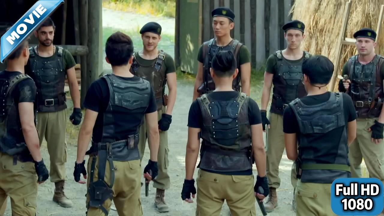 中國特種兵與美國陸戰隊battle，沒想到反轉來的如此快！⚔️ 抗日 | kungfu