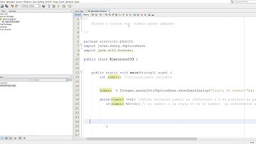 Bucles y Ciclos En Números Pares y Impares