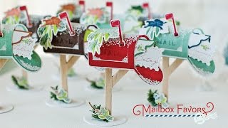 Betsy put together a video to show you how to assemble these cute mailbox favors using elements from the Make It Market: Post & 