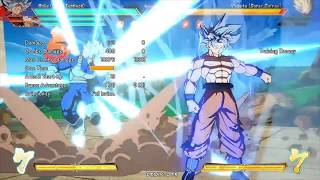 DBFZ UI Goku TOD Off of Light Godly Display