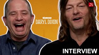 David Zabel & Norman Reedus THE WALKING DEAD: DARYL DIXON Interview (2023) // AMC
