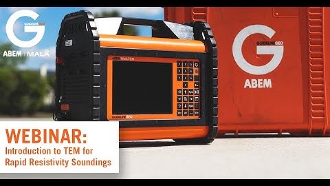 Introduction to TEM for Rapid Resistivity Soundings