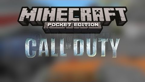 Minecraft Pocket Edition - Mw2 Terminal !