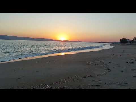 Sunset in Naxos,