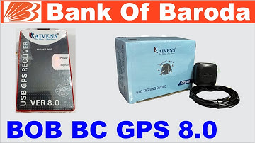 BOB GPS 8.0 I Raivens GPS 8.0 I BOB BC GPS Order I Bob kiosk gps I Bank Of Baroda GPS 8.0